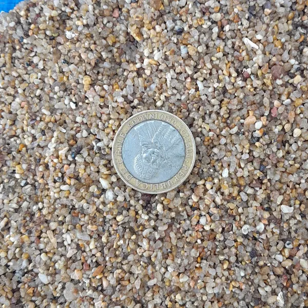 Fulget Amarillo Playa Premium de tamaño 1-2mm (extra fina)